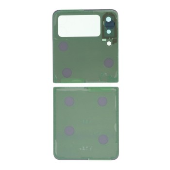 Samsung F711 Z Flip 3 5G - Battery cover + Adhesive + Camera Lens Gray HQ OEM