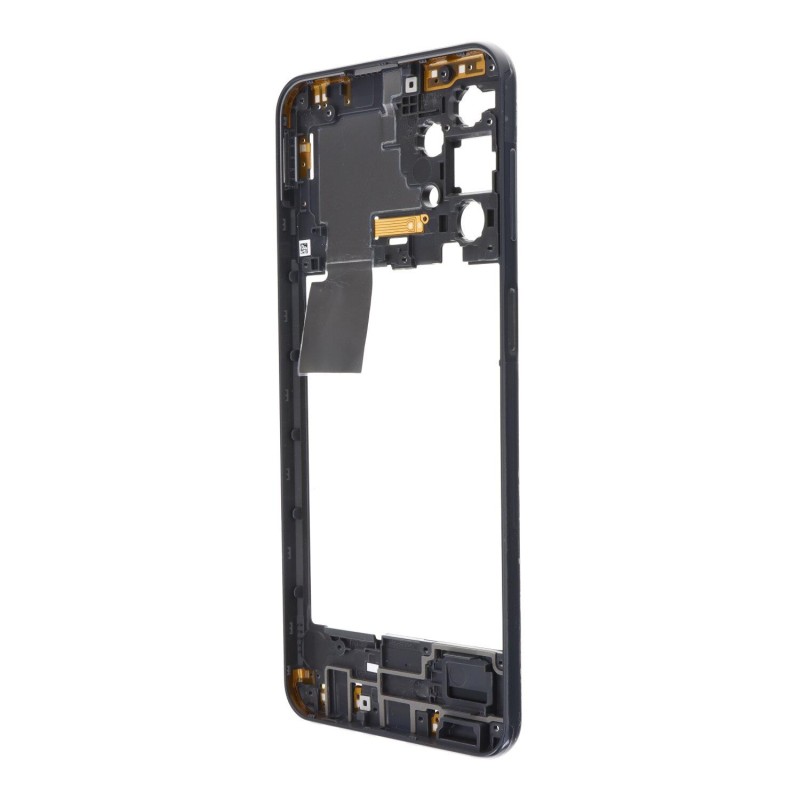 SAMSUNG A235F Galaxy A23 - Middle cover Frame Black Original