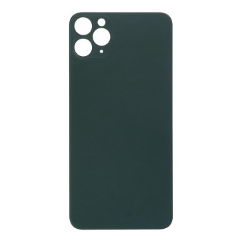 Apple iPhone 11 Pro Max - Back Glass Large Hole Green OEM with Logo