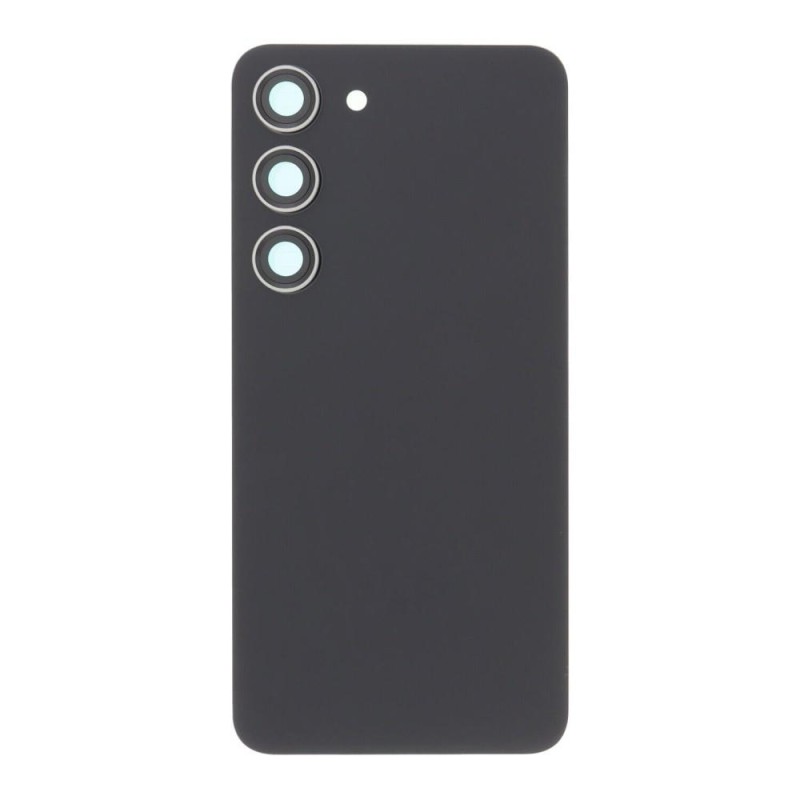 Samsung Galaxy S23 - Battery cover + Adhesive + Camera Lens Phantom Black OEM