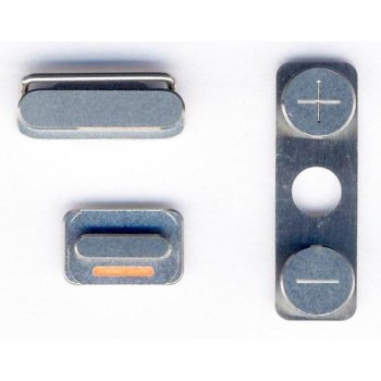 Apple iPhone 4 - Side key Set 3parts (Volume Button + Hold Key + Camera Button) Original