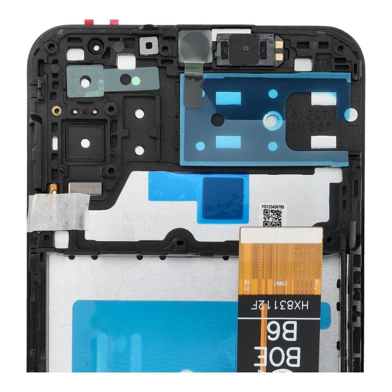 Samsung A135F Galaxy A13 4G - LCD Touch Black with Frame OEM