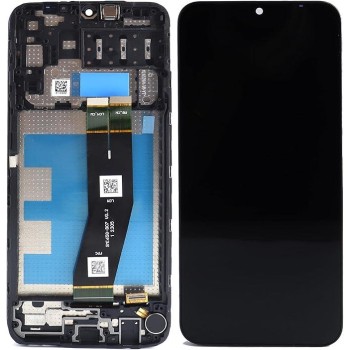 Samsung A235F Galaxy A23 4G - LCD Touch Black with Frame OEM