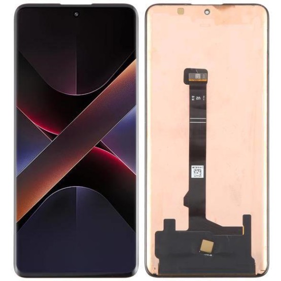 Xiaomi Poco X7 5G / Redmi Note 14 Pro 5G / Note 14 Pro+ 5G / Note 13 Pro+ 5G - LCD Touch Black Without Frame OEM
