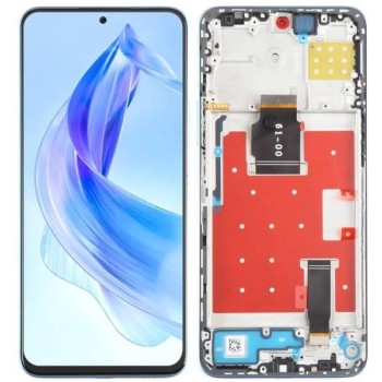 Honor 90 Lite 5G - LCD Touch Silver with Frame OEM