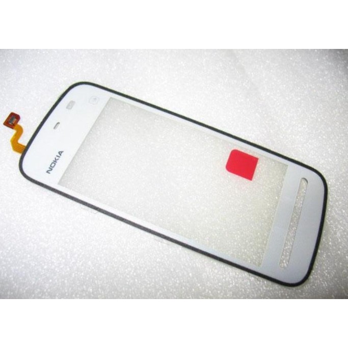 NOKIA 5230 - Touch screen with window (display glass) white Original