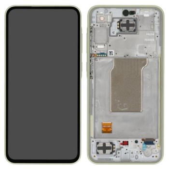 Samsung A356B Galaxy A35 5G - LCD Touch Yellow Lemon with Frame Original GH82-34221D Service Pack