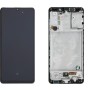 Samsung A315 Galaxy A31 - LCD Touch Black with Frame Original GH82-22905A/22761A/24455A/24406A Service Pack
