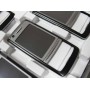 NOKIA 6280 - Front cover Black / Silver Original