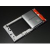 SONY-ERICSSON U1i Satio - Middle-back cover silver Original