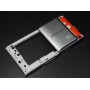 SONY-ERICSSON U1i Satio - Middle-back cover silver Original