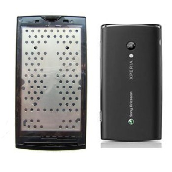 SONY-ERICSSON Xperia X10 - Middle + battery cover Black Original