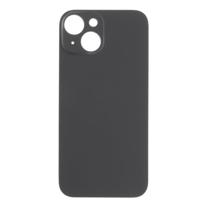Apple iPhone 15 - Battery cover + Adhesive Large Hole Black OEM with Logo