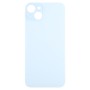 Apple iPhone 15 Plus - Battery cover + Adhesive Large Hole Blue OEM with Logo