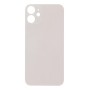 Apple iPhone 12 Mini - Battery cover + Adhesive Large Hole White OEM with Logo