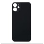 Apple iPhone 12 Mini - Battery cover + Adhesive Large Hole Black OEM with Logo