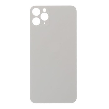 Apple iPhone 11 Pro - Battery Cover Large Hole White OEM with Logo