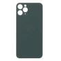 Apple iPhone 11 Pro - Battery cover + Adhesive Large Hole Green OEM with Logo