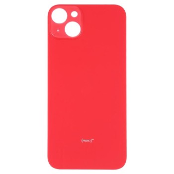 Apple iPhone 14 - Battery cover Large Hole Red OEM with Logo