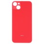 Apple iPhone 14 - Battery cover Large Hole Red OEM with Logo