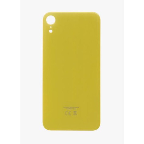 Apple iPhone XR - Battery cover Yellow OEM with Logo