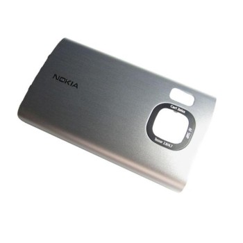 NOKIA 6700 Slide - Battery cover Silver Original