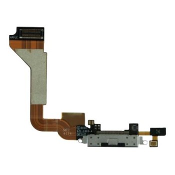Apple iPhone 4 - Charging Flex Cable Connector Black OEM