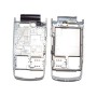 NOKIA 6600F - Frame middle C cover Silver - Purple Original