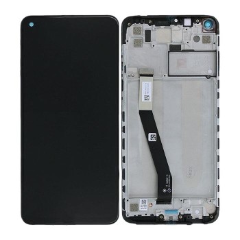Xiaomi Redmi Note 9 4G / Redmi 10X 4G - LCD Touch Gray Midnight with Frame Original 560003J15S00 Service Pack