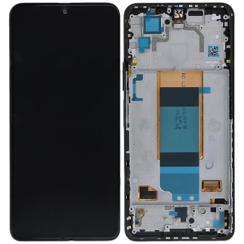 Xiaomi Poco F4 - LCD Touch Black with Frame Original 56000HL11R00 Service Pack