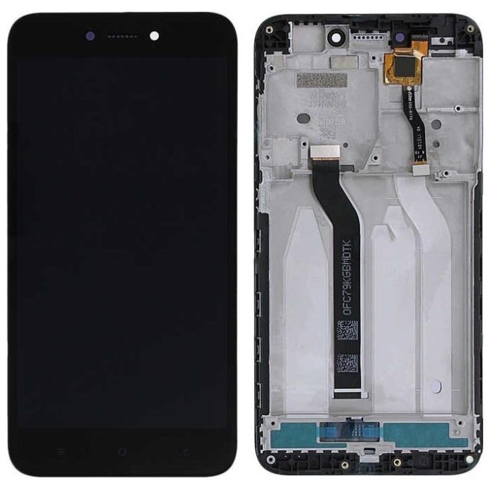 Xiaomi Redmi Go - LCD + Frame + Touch Black OEM
