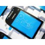 NOKIA E75 - Window Lens Silver Black Original
