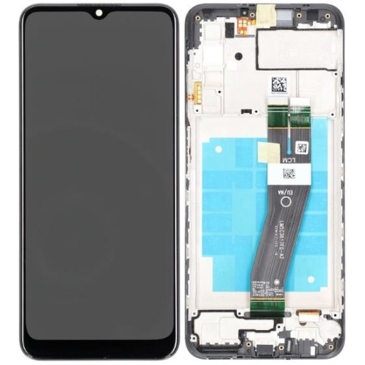 Samsung A037G Galaxy A03s - LCD Touch Black with Frame Original GH81-21233A Service Pack
