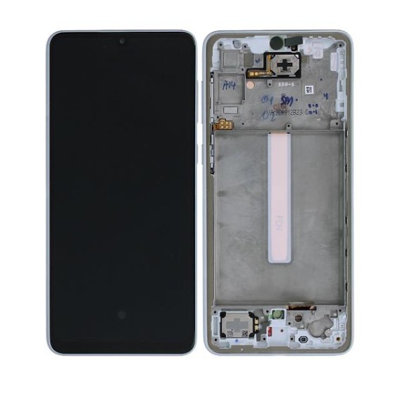 Samsung A336B Galaxy A33 5G - LCD Touch White with Frame Original GH82-28143B/28144B Service Pack