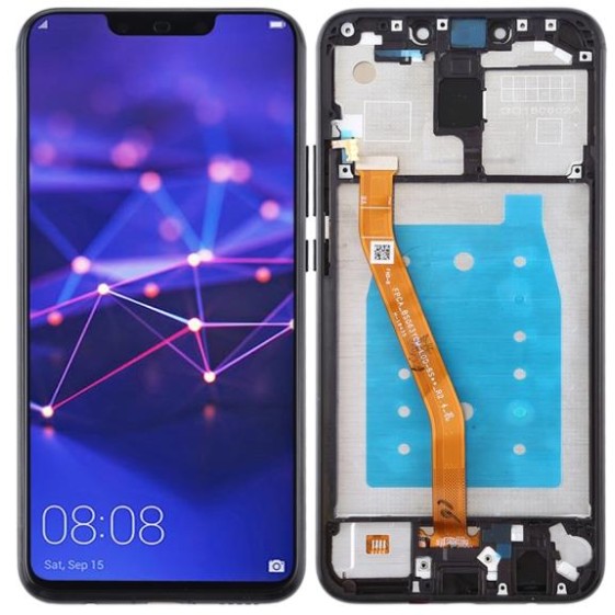 Huawei Mate 20 Lite - LCD Touch Black with Frame OEM