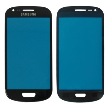 SAMSUNG i8190 - Glass screen Lens replacement Black High Quality OEM