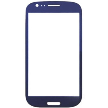 SAMSUNG i8190 - Glass screen Lens replacement Dark Blue High Quality OEM