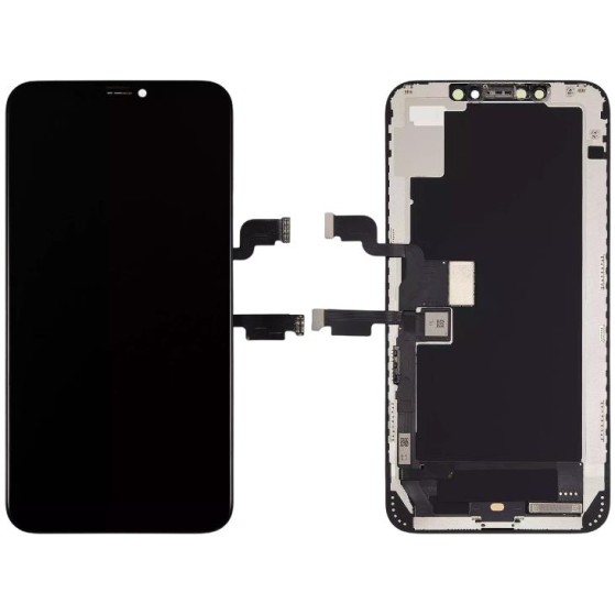 Apple iPhone XS Max - LCD + Touch Black Pulled