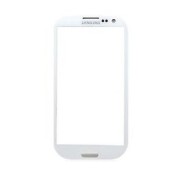 SAMSUNG i9300 - Glass screen Lens replacement White High Quality OEM