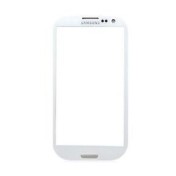 SAMSUNG i9300 - Glass screen Lens replacement White High Quality OEM