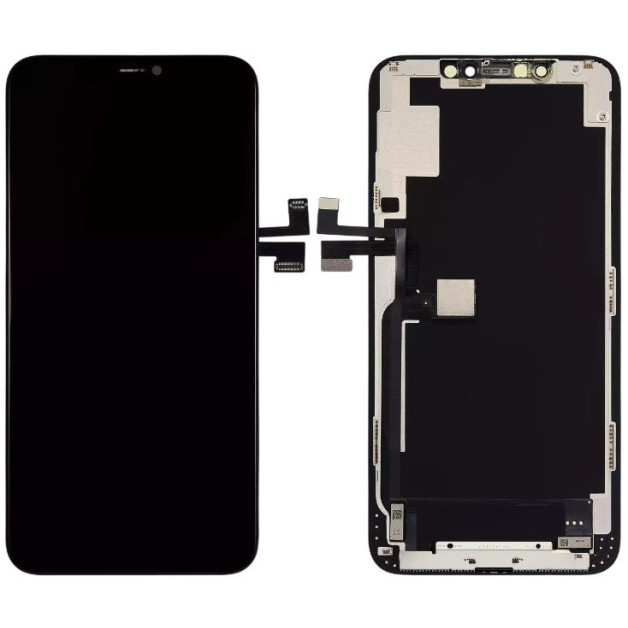 Apple iPhone 11 Pro Max - LCD + Touch Black Pulled
