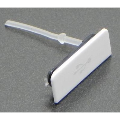 SONY Xperia GO - USB Cover white Original