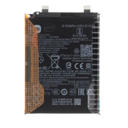 Xiaomi Redmi Note 13 Pro 5G / Poco X6 5G - Original Battery 5000mAh Service Pack BM5V 1330102000118B