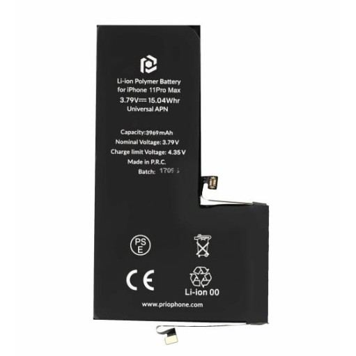 Apple iPhone 11 Pro Max - Prio Battery Li-Poly 3969mAh