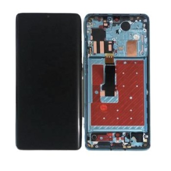 Huawei P30 Pro - LCD Touch Black Aurora with Frame OEM
