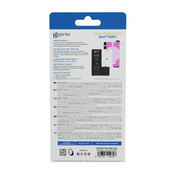 Apple iPhone 11 Pro - Prio High Capacity Battery Li-Poly 3300mAh