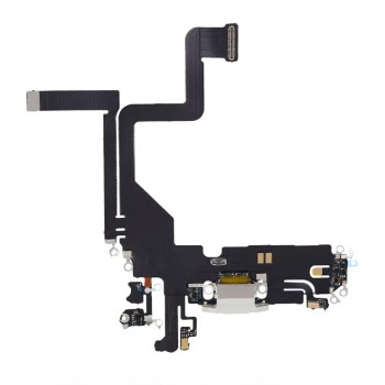 Apple iPhone 14 Pro - Charging Port Flex Cable Silver OEM