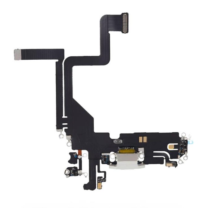 Apple iPhone 14 Pro - Charging Port Flex Cable Silver OEM