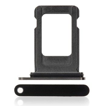 Apple iPhone 12 Pro / 12 Pro Max / 13 Pro / 13 Pro Max - Single Sim Card Tray Graphite Black Original