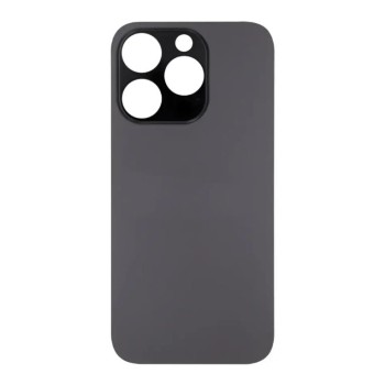 Apple iPhone 14 Pro - Back Glass Large Hole Space Black OEM with Logo